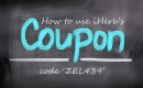 How To Use iHerb Coupon Code ‘ZEL439’