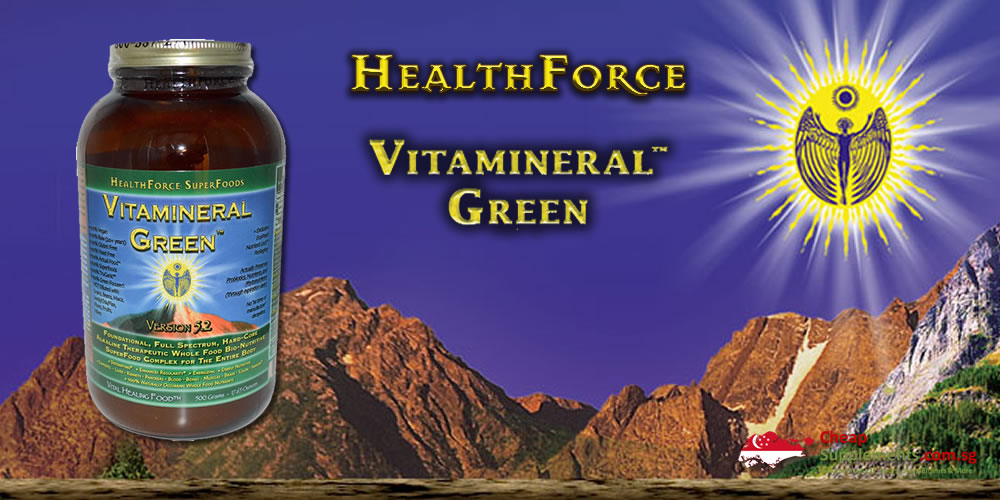 Vitamineral Green Singapore Cheapsupplements Com Sg