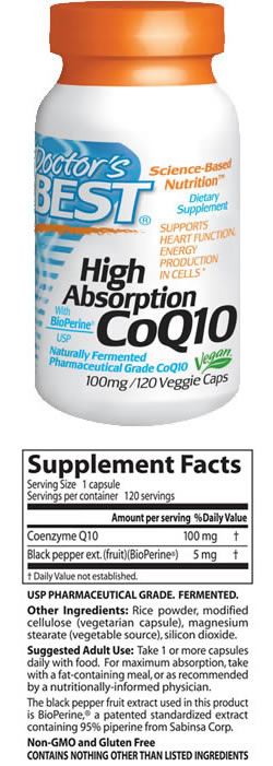 doctor's best singapore coq10 ingredients