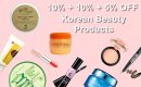 25% Off Korean Beauty products!