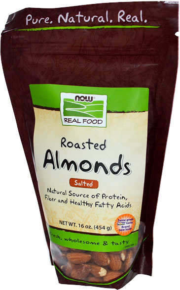 now foods roasted almonds