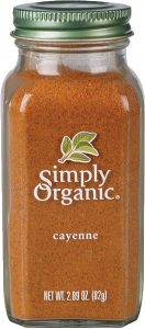 simply organic singapore cayenne